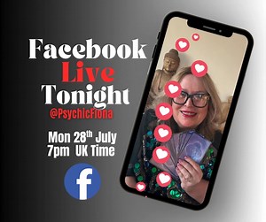 It has been a while since my last Last LIVE Feed. Hope you can join me tonight at 7pm UK Time for some free psychic insights and if the Spirit World join me some free special messages xxx | Psychic Fiona