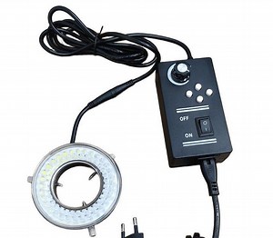 [Hot Item] Profession Four Control Adjustable Light Source, LED Ring Light Source, Industrial Microscope Light Source