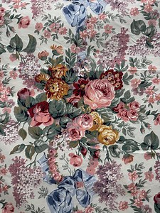 Vintage Ralph Lauren Allison Sheet Fabric Remnant - Etsy