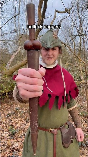 Bollock Dagger 🗡️ #medieval #history #robinhood #medievalhistory