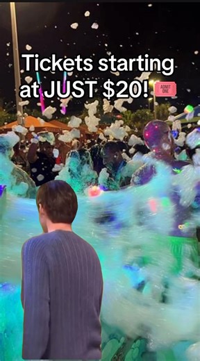 1.2K views · 21 reactions | Adults Only Glow Foam Party Tickets starting at JUST $20! Get your tickets NOW before they’re gone! ️ ️: https://www.islandh2owaterpark.com/event/glow-foam-party/ | Island H2O Water Park | Facebook