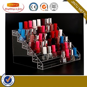 [Hot Item] Acrylic Display Rack Black Acrylic Bank Brochure Advertising Display Stand/Acrylic Shelf