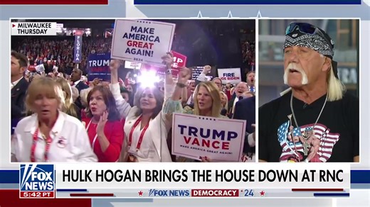 Wrestling legend Hulk Hogan joins 'F&F' on his support for Trump and what inspired him to deliver his electrifying speech at the RNC | Fox & Friends