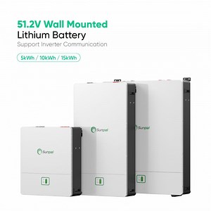 [Hot Item] Sunpal Wall Mounted Solar Battery 51.2V 5Kwh 10Kwh 200Ah Home Lithium Batteries