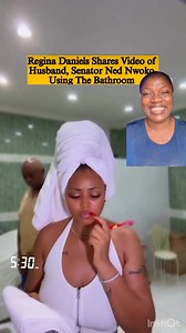 9.6K views · 27 reactions | Nigerians react as Regina Daniels Shares video of husband Senator Ned Nwoko using the bathroom | Beauty's Corner | Facebook
