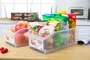 [Hot Item] Fridge Fruits Vegetables Plastic Containers Storage Baskets Without Lid