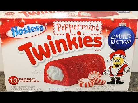 Hostess Twinkies Peppermint Review