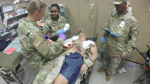 345th Field Hospital and 411th Hospital Center prepare for deployment