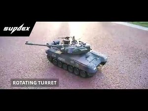 1:18 Supdex RC tank Smoke & sound effects for true battlefield immersion