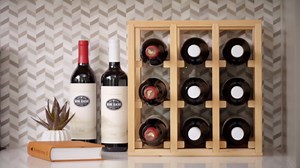 Amazon.com: Wine Racks America Pine 64 Bottle Table Top Rack. Unstained : Home & Kitchen