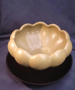 VTG - Mccoy Pottery - Floraline #509 - Scallopped Planter - Satin Green - 1970s - Etsy Canada