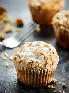 Coffee Cake Muffins Recipe - w/ Cinnamon Sugar Filling
