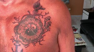 24 reactions · 3 comments | Sailors theme tattoo Anchor dolphins Compass Thanks Oddman and all the best on you nautical journeys | Tears of Fenix Tattoo Studio | Facebook