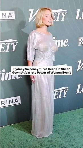 Sydney Sweeney Turns Heads In Sheer Gown At Variety Power of Women Event