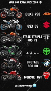 800cc Naked Bike's Exhaust Sounds 🔊