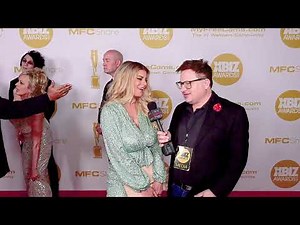 Brooklyn Chase is interviewed on the red carpet at the 2020 Xbiz Awards in DTLA, CA