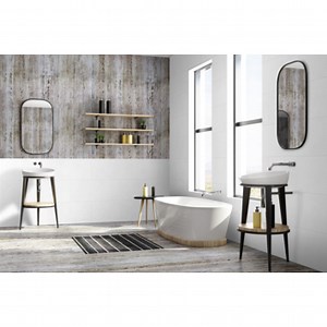 Grosfillex paneel GX Wall+ PVC white stone 30x60 cm 1,98 m² | PVC Wandtegels & panelen | GAMMA.be