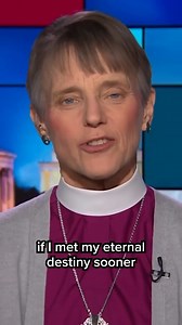 8.1K views · 269 reactions | Rev. Mariann Edgar Budde, the Episcopal bishop of Washington, joined @maddowmaddow and responded to comments made by President Trump — who criticized her appeal to “have mercy” on constituents, specifically naming LGBTQ people and immigrants. Bishop Budde told Maddow that, “we don’t have to go to the highest extremes of contempt when we are in a position of of disagreement.” | Queerty | Facebook