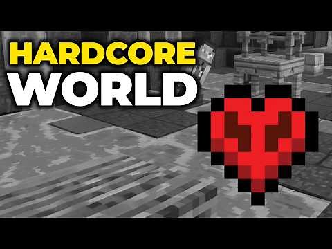 How To Make a Hardcore World in Minecraft