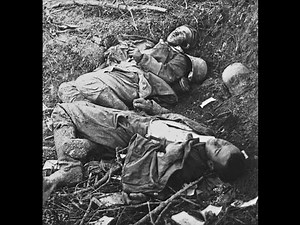 3D Stereoscopic Photographs of Dead French and German Soldiers at Verdun During World War 1