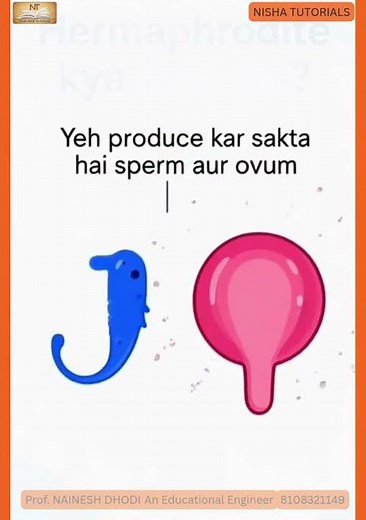 Hermaphrodite kya hota hai? 🐛 | Both sex organs 😱