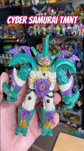 ANOTHER robotic TMNT?🤖🐢 Cyber Samurai Donatello #tmnt #toys #actionfigures #nostalgia #collection