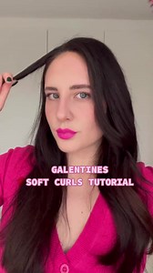 Galentines hair Inspo! I love curling with a hot brush! The @ghd glide makes voluminous bouncy curls Let me know in the comments if you want a proper tutorial on how to use this #galentinesday #ValentinesDay #datenighthair | Resep Masak Harian