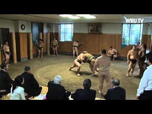 Sumo wrestlers intrigue Welsh squad | WRU TV