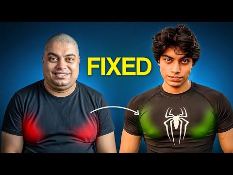 Say BYE To MAN BOOBS and Gyno | How To Remove Chest Fat & Puffy Nipples