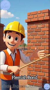 English Bond vs Flemish Bond | Type of Brick Bond | Civil Engineering | #aishorts #construction