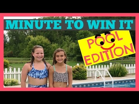 MINUTE TO WIN IT CHALLENGE - POOL EDITION!