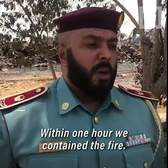 Huge fire breaks out in Ajman | The National