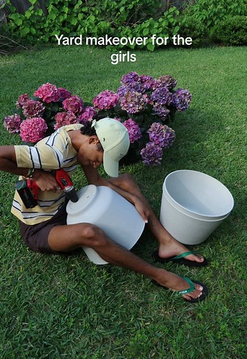 I decided to do a yard makeover for the girls and instantly was overwhelmed!