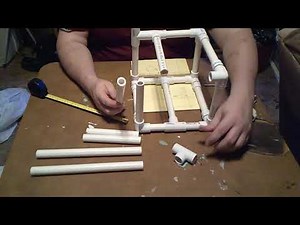 PVC Inkle Loom - Assembly