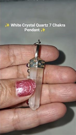 This pendant helps to keep your energy balanced, mind calm, and aura protected#crystals