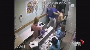 Caught on camera: Doctor punches patient in fatal blow at Russian hospital