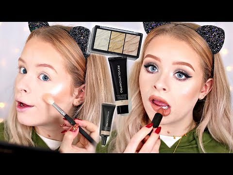 MORE REVOLUTION PRO!! FULL COVERAGE FOUNDATION/CONCEALER, BROW, HIGHLIGHTER ETC | sophdoesnails