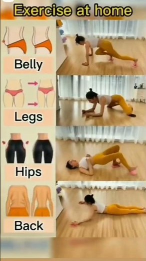 Exercise at home 😇