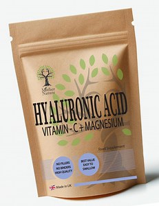 Hyaluronic Acid Capsules: Vegan Vitamin C & Magnesium Supplement - Etsy UK