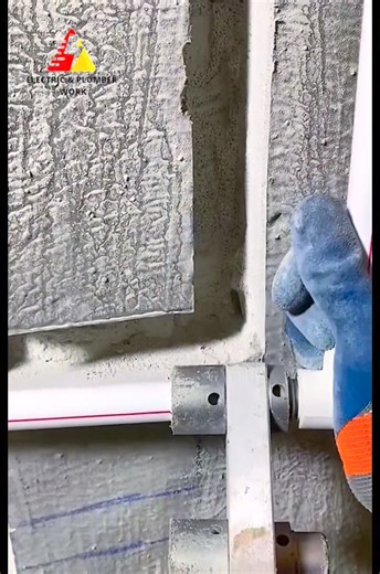 Bathroom hot and cool water pipe insulation in wall 😲 | Electric & plumber world