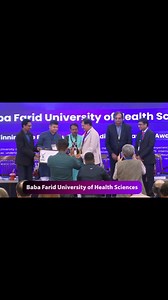 Medical Research Summit and BlackBuck Awards | Baba Farid University...