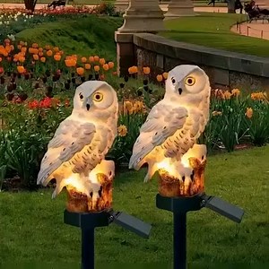 🎁 The Cutest Outdoor Light Ever! 🦉This Solar-Powered Owl Light is:✅ Solar-powered & energy-saving ☀️✅Waterproof for all-weather use 💧✅ Perfect for gardens, patios & pathways 🌿 | Baldwin V