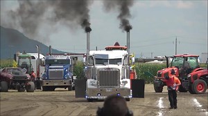 Semi Truck Pulls 2019 ASTTQ Pulling Videos | Semi Truck Pullers and Pulling Haulers