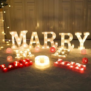 [Hot Item] 4FT Letter Sign RGB Light up Numbers for Sale 4 FT Love LED Marquee Letter