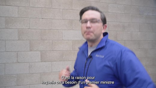 La #JustinFlation veut dire que vous courez plus vite sans aller plus loin. C'est pourquoi que je suis dans la course. | Pierre Poilievre