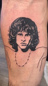 Jim Morrison portrait for @johnny_spill done by Rio (@fukusuke.tattoo.rio)🔥🚪🎤 Rio is super keen to tats like this😎💪🤘 book in with Rio and our crew call us on 55921905 or send us an email to Info@goldcoasttattoos.com.au #fyp #fypシ #foryou #foryourpage #skinfxtattoos #goldcoasttattoo #surfersparadise #tradflash #tradtattoodedign #tattoodesign #tattooideas #finelinetattoo #walkintattoo #inkedgirls #tattooedgirls #刺青女子 #jimmorrison #jimmorrisontattoo #doors #doorstattoo | Skin fx tattoos