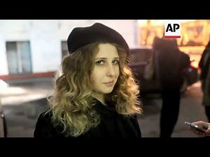 Activist from Pussy Riot sentenced to 40 hours' community service