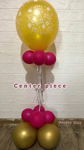 DIY BALLOON TABLE CENTERPIECE | Crafty Max