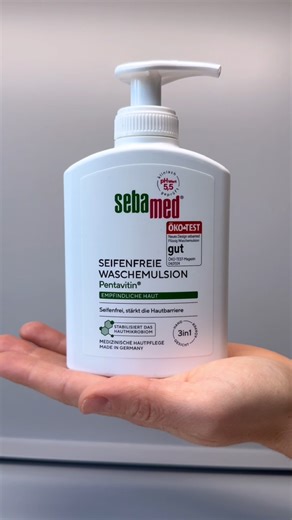 1.1K views · 18 reactions | 55 Jahre sebamed Waschemulsion 林 Vieles hat sich verändert, aber das Wichtigste ist geblieben: der pH-Wert 5,5 und die sanfte Pflege für empfindliche Haut. 懶 #sebamed #Waschemulsion | Sebamed | Facebook