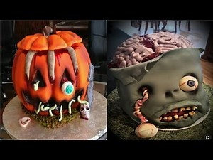 Top 15 Amazing Halloween Cake Decorating Ideas Compilation 2019 -DIY Cake Recipes #1